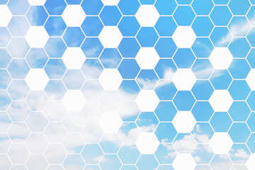 futuristic nature background