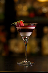 cocktail in the bar