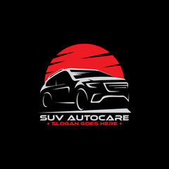 SUV car Auto care logo designs inspiration, Perfect logo for automotive or car modification