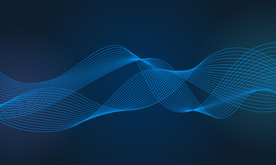 Geometric abstract composition backgrund. A strip or tape of lines