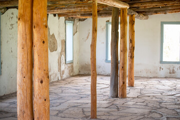 Old Rustic Abandoned Building In Big Bend National Park Texas