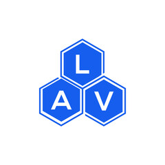 LAV letter logo design on White background. LAV creative initials letter logo concept. LAV letter design. 
