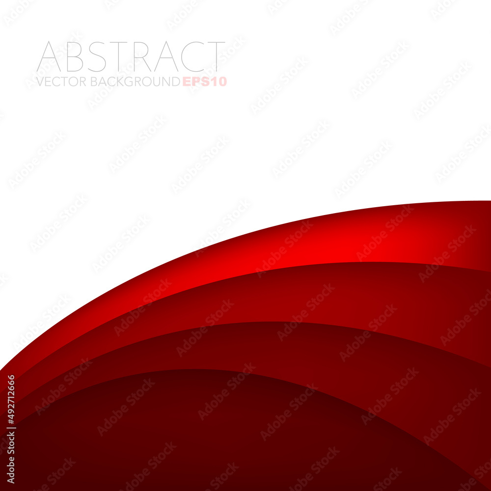 Fototapete graphic vector curve line overlap background for text and message design
