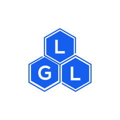 LGL letter logo design on White background. LGL creative initials letter logo concept. LGL letter design. 