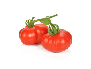 Tomato isolated on white background