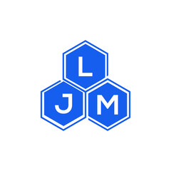 LJM letter logo design on White background. LJM creative initials letter logo concept. LJM letter design. 