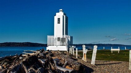 lighthouse on the coast