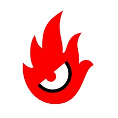 flame eye logo 
