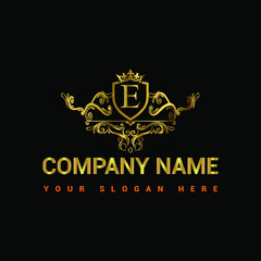 Luxury latter logo for company 