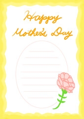 母の日のイラスト