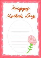 母の日のイラスト