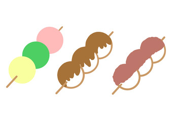 3種の団子