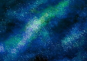 background with stars