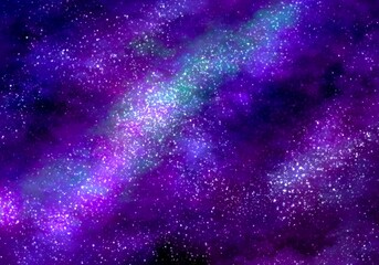 background with stars