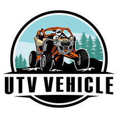 UTV offroading social club logo design vector  © THE LASTMINI