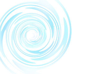 水の波紋のアブストラクト背景3（白背景）