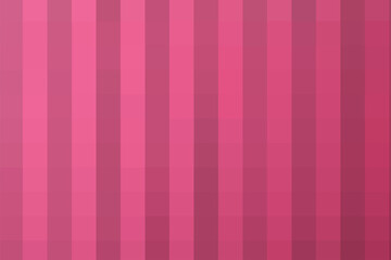 Striped vivid pink background. Texture from pink and gray vertical lines. Backdrop from bright to dark pink lines and squares on the vertical, space for your design or text