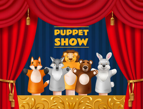 Puppet Show Stage Images – Browse 1,682 Stock Photos, Vectors, and