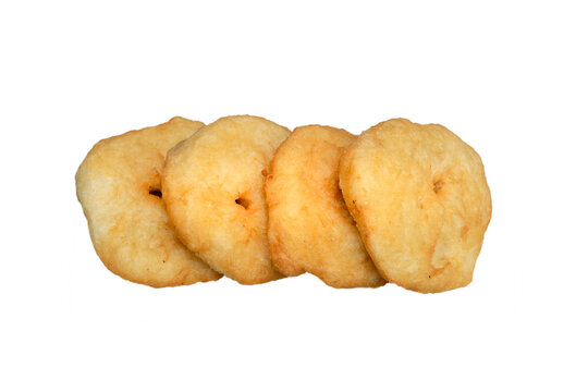 deep fried dough. Traditional Turkish breakfast food (pisi)
