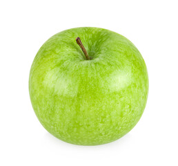 green apple isolated on white background.