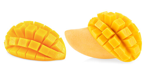 mango isolated on white background. full depth of field