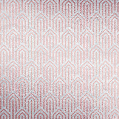 Tender pink Art Deco abstract background. Leather texture with silver pattern. Scrapbook 20s paper