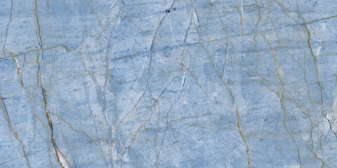 NATURAL BLUE MARBLE WITH BROWN VEINS STRUCTURE BACKGROUND