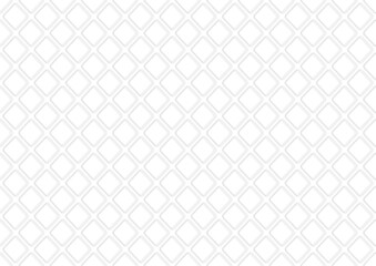 Perforated Grid with Diamond Pattern with Rounded Edges and Cast Shadow - Seamless Illustration or Repetitive Background, Vector