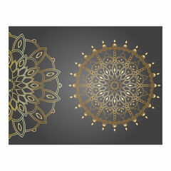 mandala vector template image