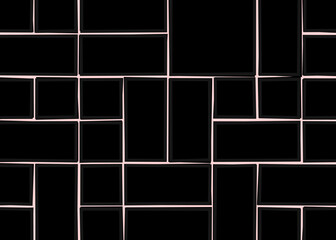 Offset Quads generative art background art illustration