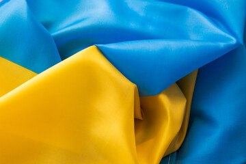 Ukrainian flag background