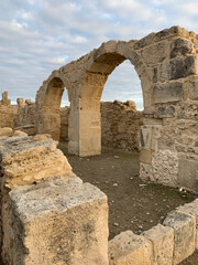 Greek antique ruins in Cyprus 