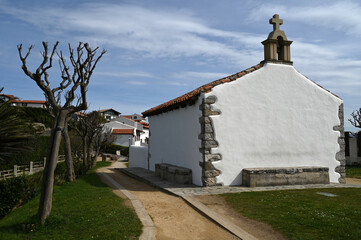 Chapelle sainte Madeleine &agrave; Bidart dans les Pyr&eacute;n&eacute;es Atlantiques