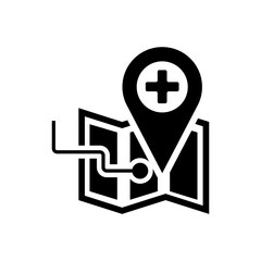 Fototapeta premium Hospital Location