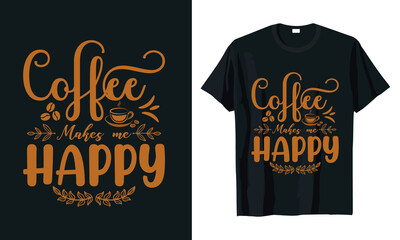 Coffee T-shirt Design