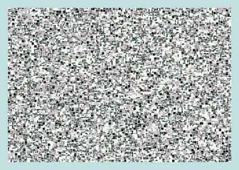 Fototapeta premium Offset Quads generative art background art illustration