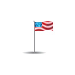 American flag icon