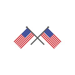 American flag icon