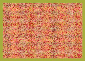 Fototapeta premium Offset Quads generative art background art illustration