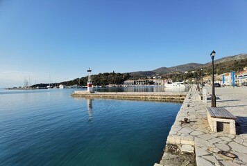 sivota city greece tourist resort by teh sea
