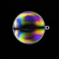 Iridescent colors, polarized light, interference