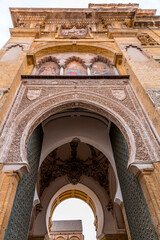 Obraz premium Exterior view and decorative detail from the magnificent Mosque of Cordoba