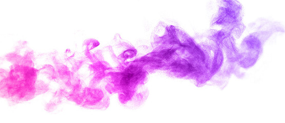 pink purple dust powder explosion.