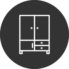Cabinet Drawer Icon