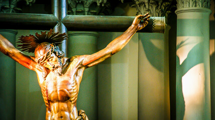 Jesus Bas&iacute;lica Castell&oacute; d'Emp&uacute;ries