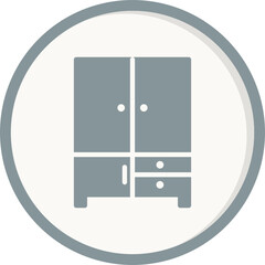 Cabinet Drawer Icon