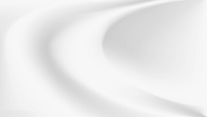 白い布のドレープ、波のような生地のしわ、背景画像