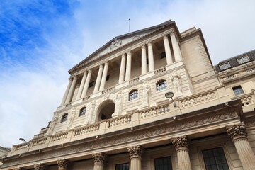 Bank of England in London