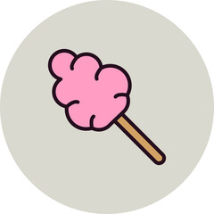 Cotton Candy Icon