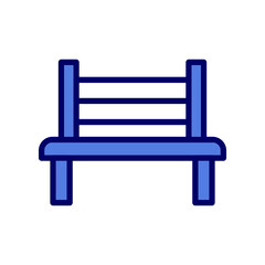 Fototapeta premium Bench Icon